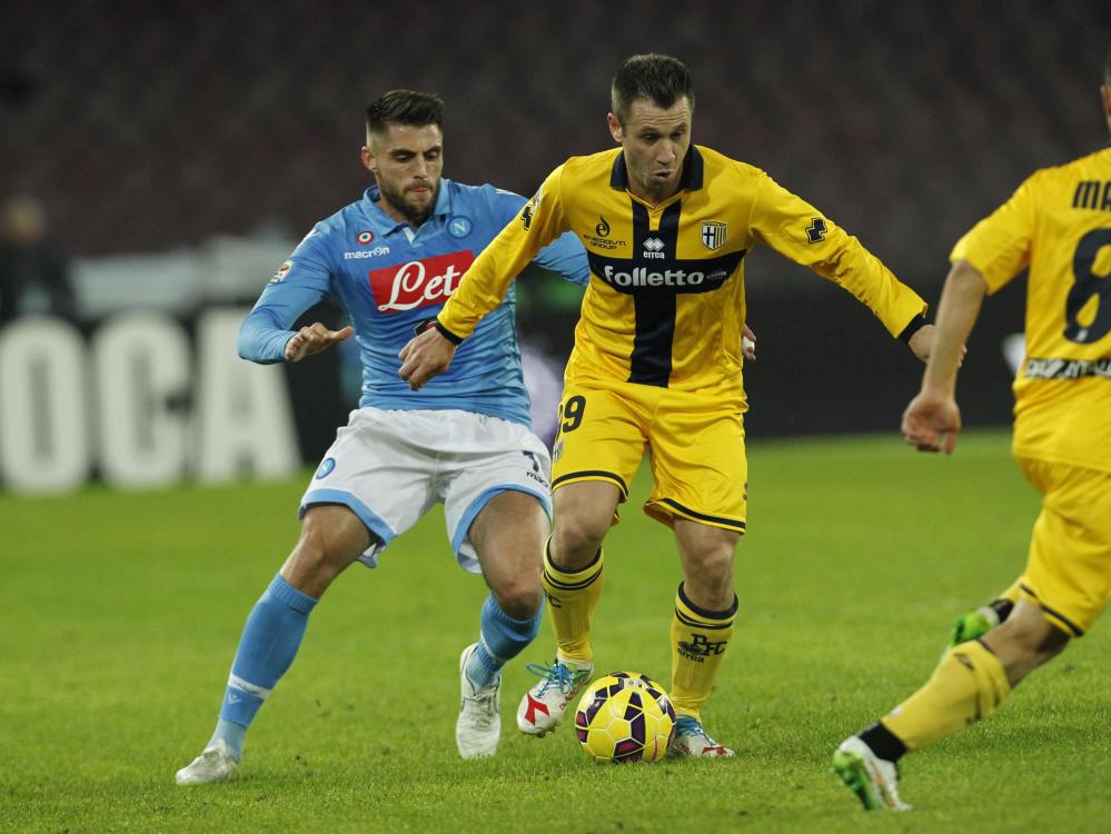 Soccer: Serie A; Napoli-Parma