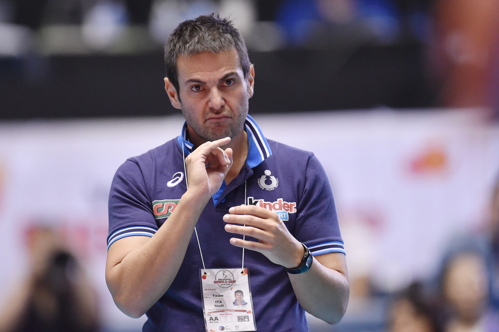 Gianlorenzo Blengini ct della nazionale maschile di volley dal 1 agosto 2015