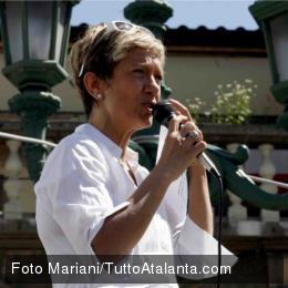 Elisa Persico segue il presidente dell'atalanta Percassi da un decennio
