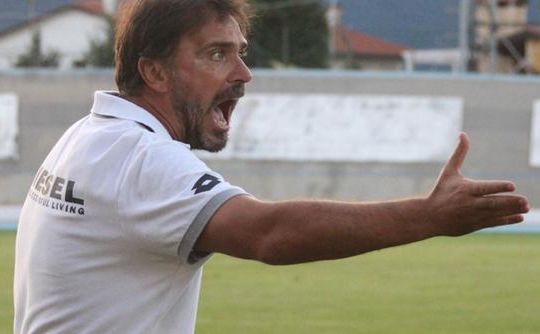 Luca D'Angelo è il tecnico del Bassano, capolista in Lega Pro