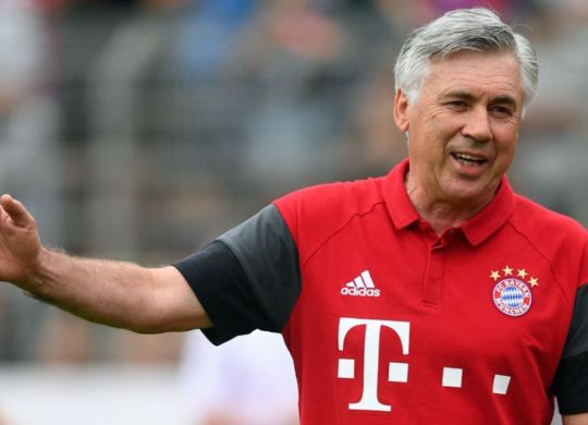 Carlo Ancelotti è il tecnico del Bayern Monaco