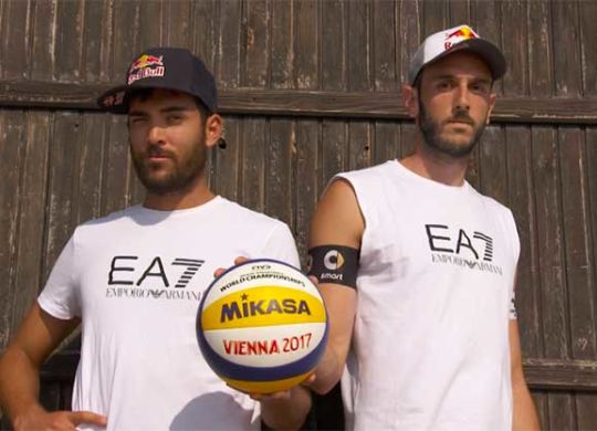 La coppia Lupo/Nicolai (volleyball.it)
