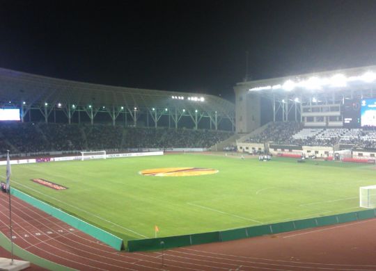 Lo stadio Tofiq Bahramov, a Baku dove gioca in casa il  Qarabag (it.wikipedia.org)