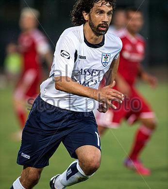 Damiano Tommasi con la maglia del San Marino (alamy.com)