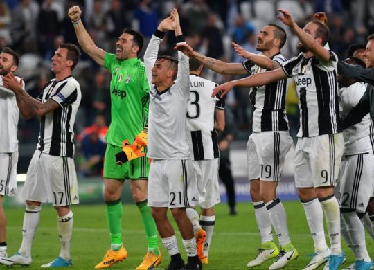 La Juventus è la prima delle italiane (Afp/Getty Images)