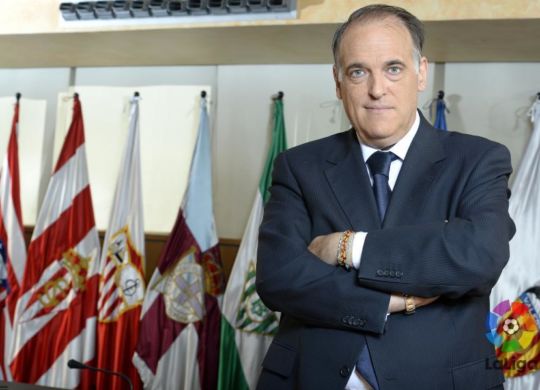 Javier Tebas attuale presidente della Liga (laliga.es)