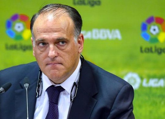 Javier Tebas presidente della Liga spagnola (ilposticipo.it)