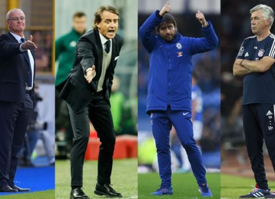 Ranieri, Mancini, Conte e Ancelotti, uno di loro sarà il nuovo ct (calciomercato.com)