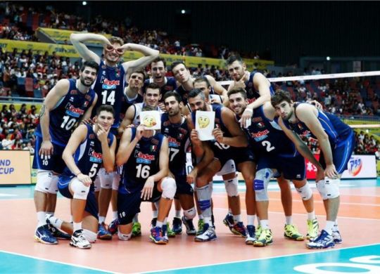 La squadra azzurra (oasport.it)