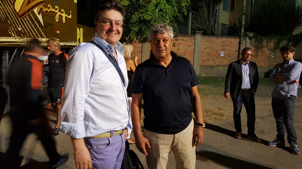 vanni zagnoli con mircea lucescu