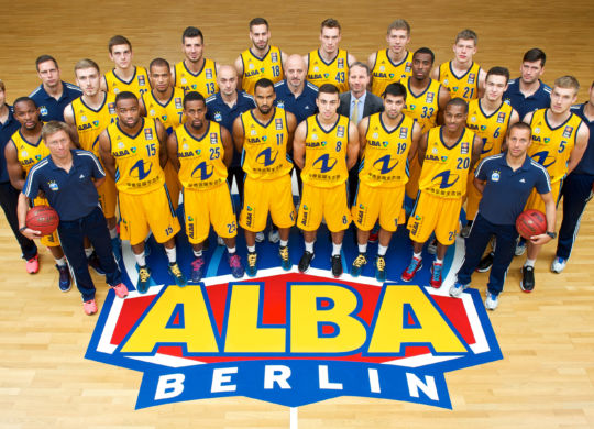 La squadra dell'Alba Berlino