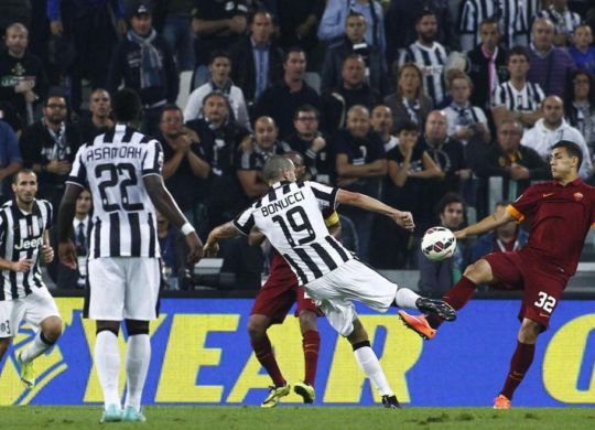 La meravigliosa volèe di Leonardo Bonucci, che regala la vittoria ai bianconeri in uno degli Juventus-Roma più polemizzati