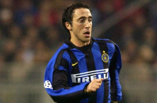 Domenico Morfeo con la maglia dell'Inter