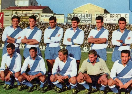 La Spal del 1956-57, capitanata da Oscar Massei, argentino
