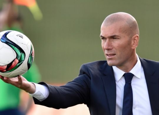 Zinedine Zidane, tecnico del Real Madrid
