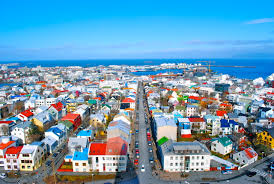 Una vista della capitale islandese.