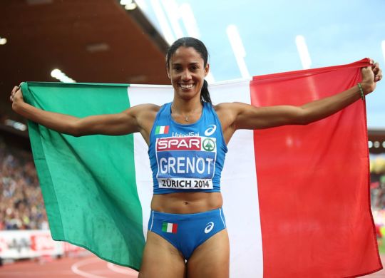 Libania Grenot, campionessa europea nei 400 metri
