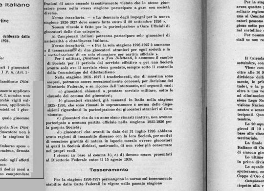 Alcune delle pagine della storica Carta di Viareggio