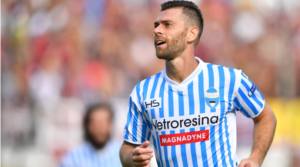 Mirco Antenucci ha portato in vantaggio la Spal allo scadere del primo tempo