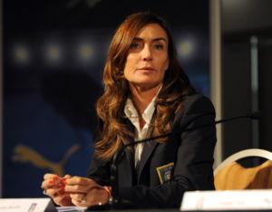 Barbara Moschini è stata con Prandelli il capo ufficio stampa della Figc (Photo by Claudio Villa/Getty Images)