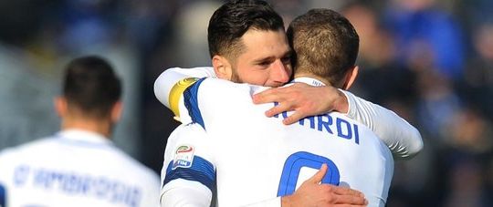 L'Inter ritrova con Candreva la vittoria in trasferta (foto LaPresse/Jennifer Lorenzini)