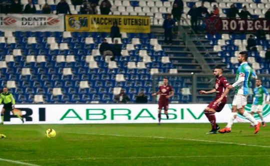 Reggiana - Feralpi gol di Cesarini (foto da Gazzettadireggio.it)