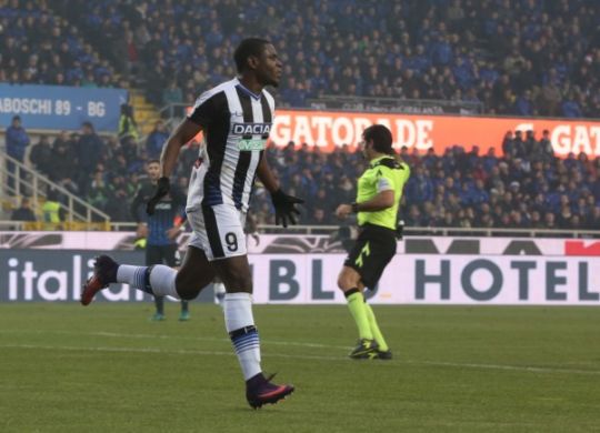 Zapata ha segnato il primo gol della gara