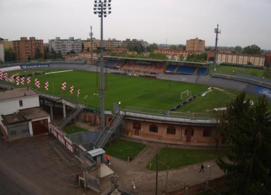 Lo stadio Cabassi a Carpi (voce.it)