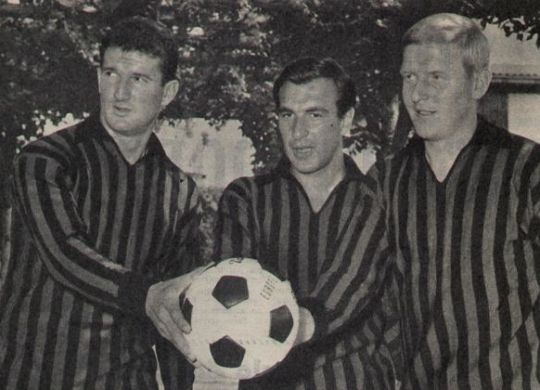 Sormani, Angelillo e Schnellinger dalla Roma al Milan (maglirossonera.it)