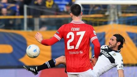 L'ex Cerri ha segnato per il Perugia il primo gol della gara (gettyimages)