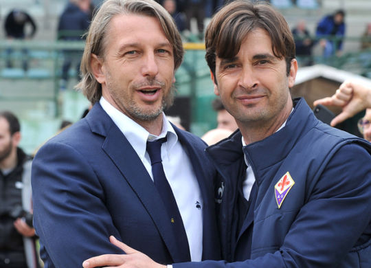 Stefano Vecchi con Emiliano Bigica (corrieredellosport.it)