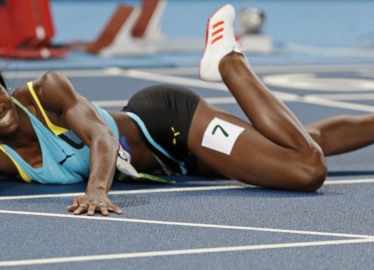 Shaunae Miller campionessa olimpica dei 400 metri piani a Rio 2016 (scroll.in)