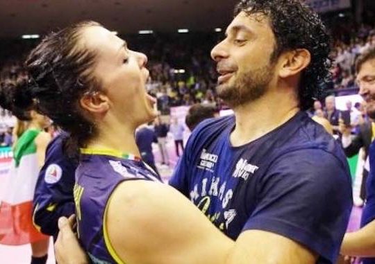 Davide Mazzanti e Serena Ortolani (volleynews.it)