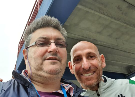 Con Davide Possanzini